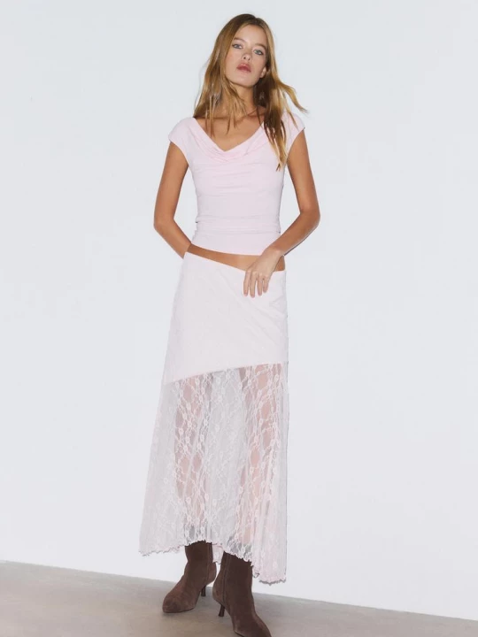 Obrázek produktu Stradivarius Vícepolohové Tričko Bez Rukávů Pastel Pink