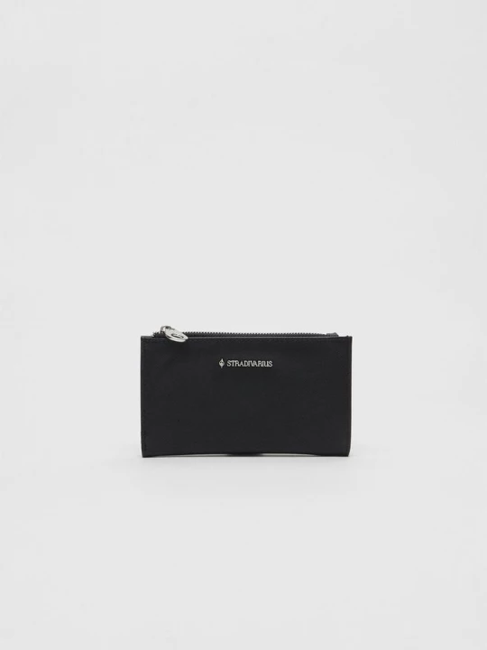 Obrázek produktu Stradivarius Základní Peněženka Na Zip Black