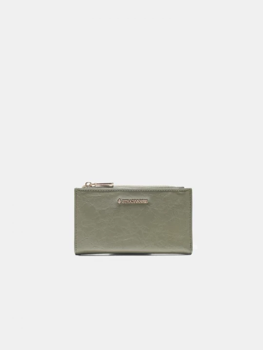 Obrázek produktu Stradivarius Základní Peněženka Na Zip Khaki