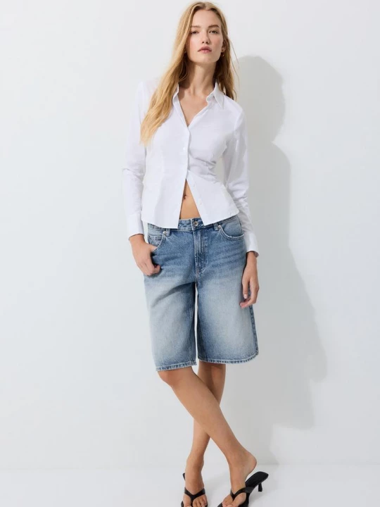 Obrázek produktu Stradivarius Základní Vypasovaná Košile White