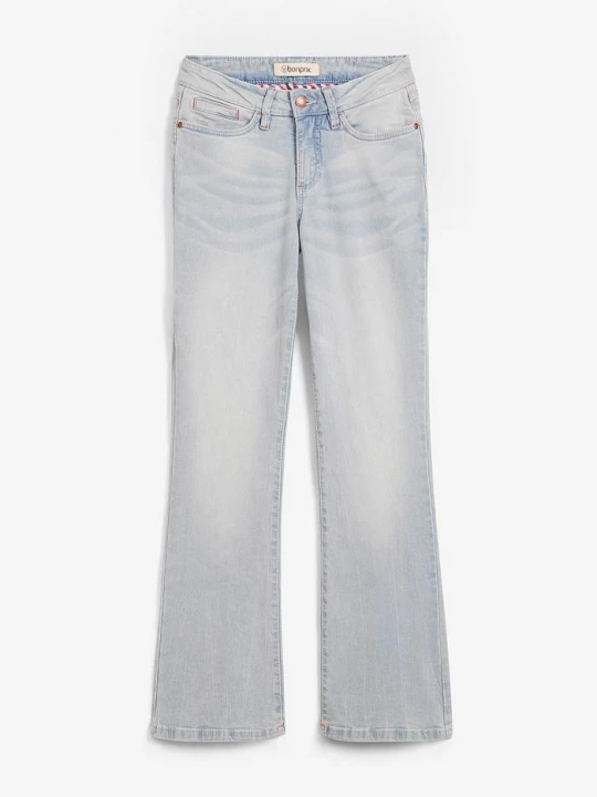 Obrázek produktu Strečové džíny Bootcut, Mid Waist BonPrix