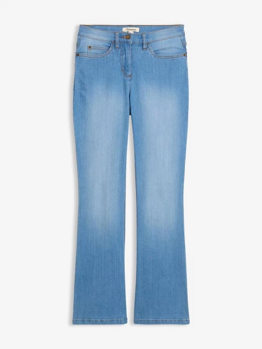 Obrázek produktu Strečové džíny Bootcut, Mid Waist BonPrix