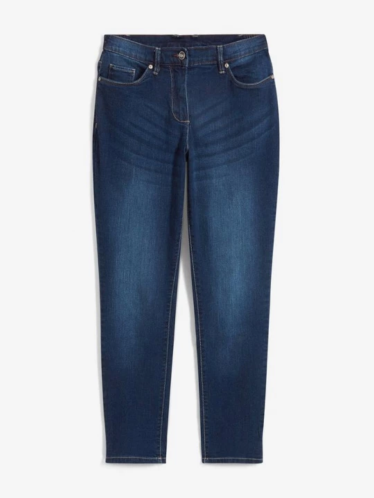 Obrázek produktu Strečové džíny Boyfriend, Mid Waist BonPrix