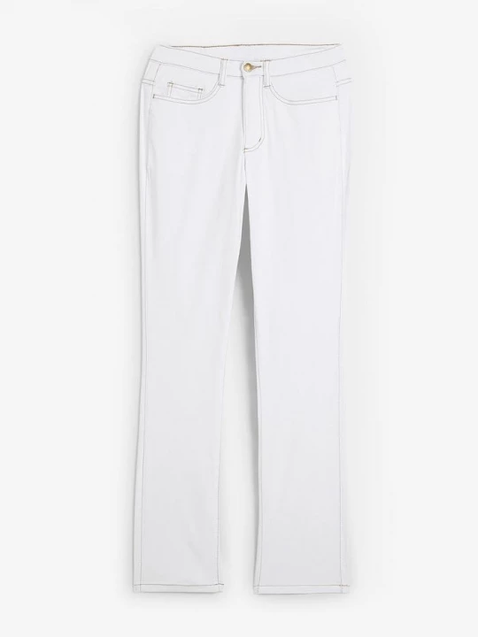 Obrázek produktu Strečové džíny Mid Waist, Straight BonPrix