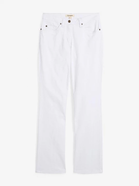 Obrázek produktu Strečové džíny Straight, Mid Waist BonPrix