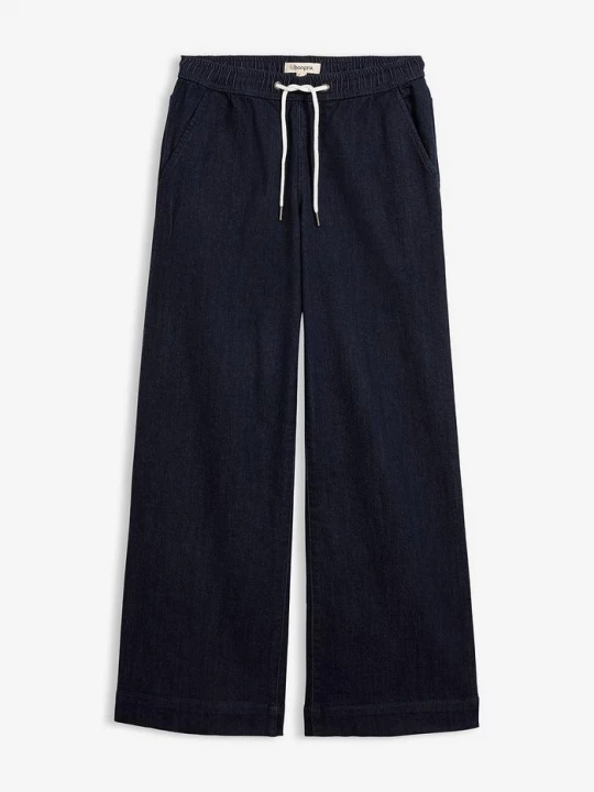 Obrázek produktu Strečové džíny Wide Leg, Mid Waist BonPrix