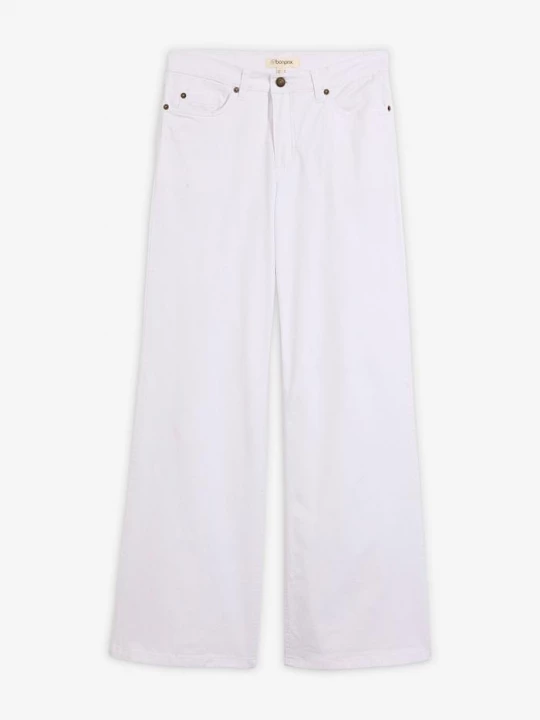 Obrázek produktu Strečové džíny Wide Leg, Mid Waist BonPrix
