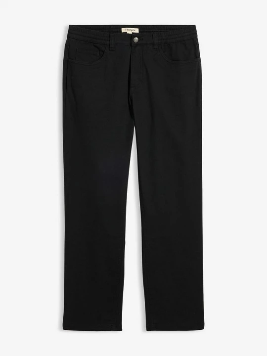 Obrázek produktu Strečové kalhoty Relaxed Fit s pružným pasem, Straight BonPrix