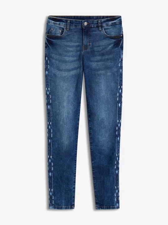 Obrázek produktu Strečové Skinny džíny, Mid Waist BonPrix