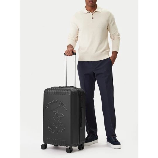 Obrázek produktu Střední kufr Beverly Hills Polo Club CEO-BHPC-M-001-08-BLACK Černá