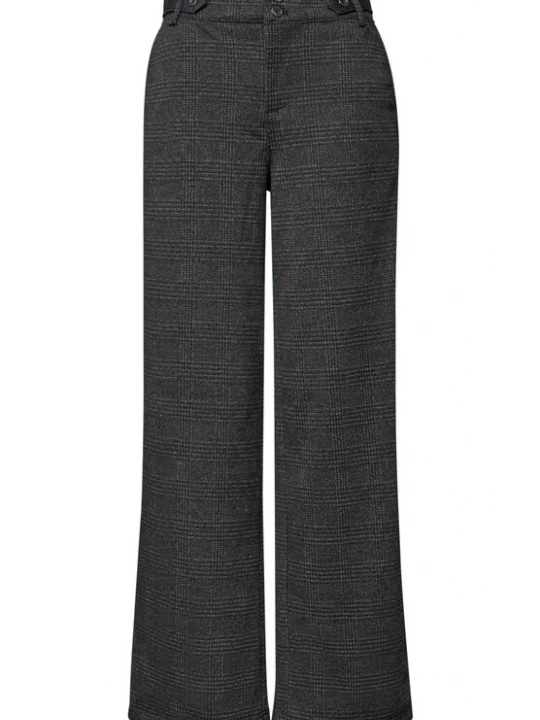 Obrázek produktu STREET ONE Chino kalhoty 'Emee' tmavě šedá / černá