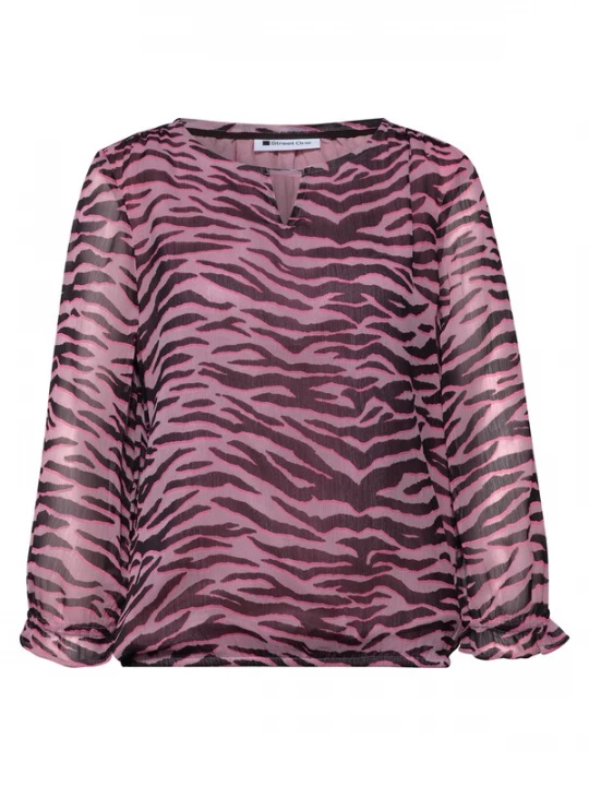 Obrázek produktu STREET ONE Halenka tmavě fialová / pink / starorůžová