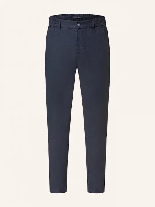 Obrázek produktu Strokesman's Chino Kalhoty Extra Slim Fit Se Lnem tmavě modrá
