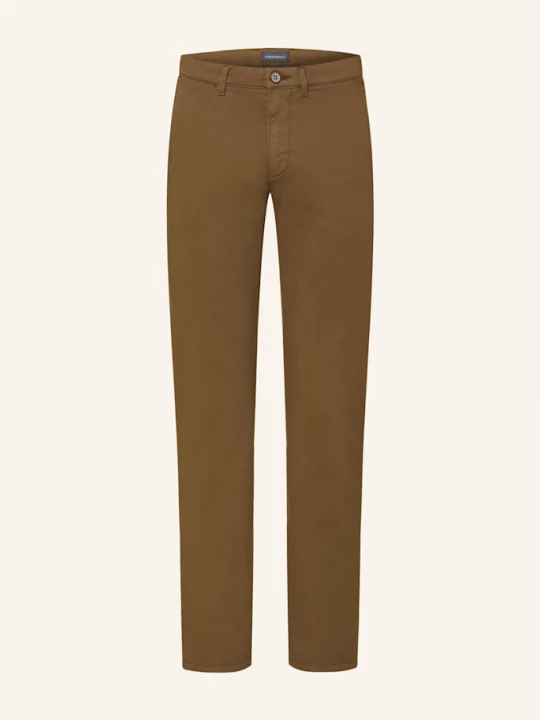 Obrázek produktu Strokesman's Chino Kalhoty Z Piké Slim Fit hnědá