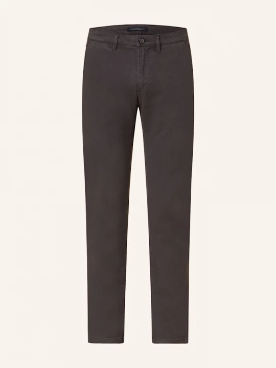 Obrázek produktu Strokesman's Chino Kalhoty Z Piké Slim Fit tmavě šedá