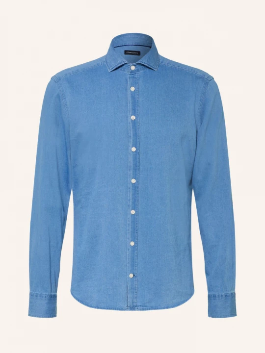 Obrázek produktu Strokesman's Džínová Košile Slim Fit modrá