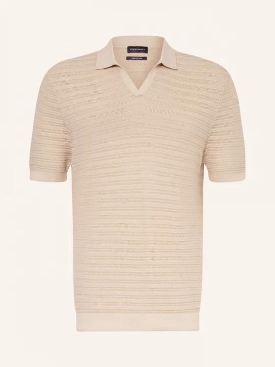 Obrázek produktu Strokesman's Pletené Polo Tričko béžová