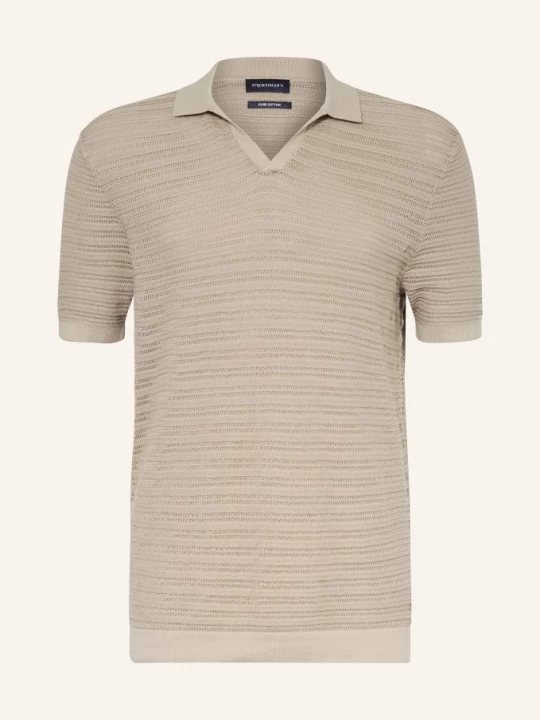Obrázek produktu Strokesman's Pletené Polo Tričko khaki