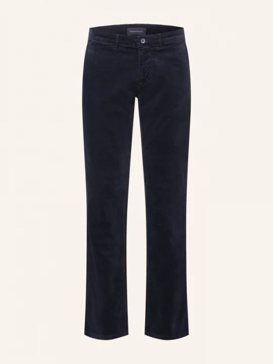 Obrázek produktu Strokesman's Sametové Chino Kalhoty Slim Fit tmavě modrá
