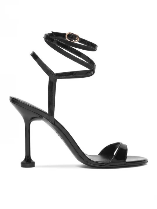 Obrázek produktu Stuart Weitzman Sandály Naudistini Wrap 100 SM910 Černá