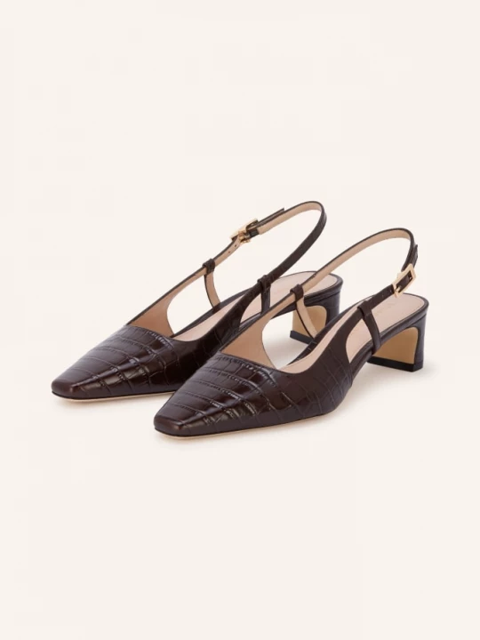 Obrázek produktu Stuart Weitzman Slingpumps Baby Babette hnědá / tmavě hnědá