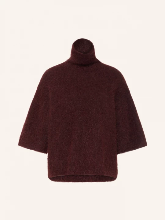 Obrázek produktu Stylein Úpletové Tričko Nyssa S Mohérem tmavě červená