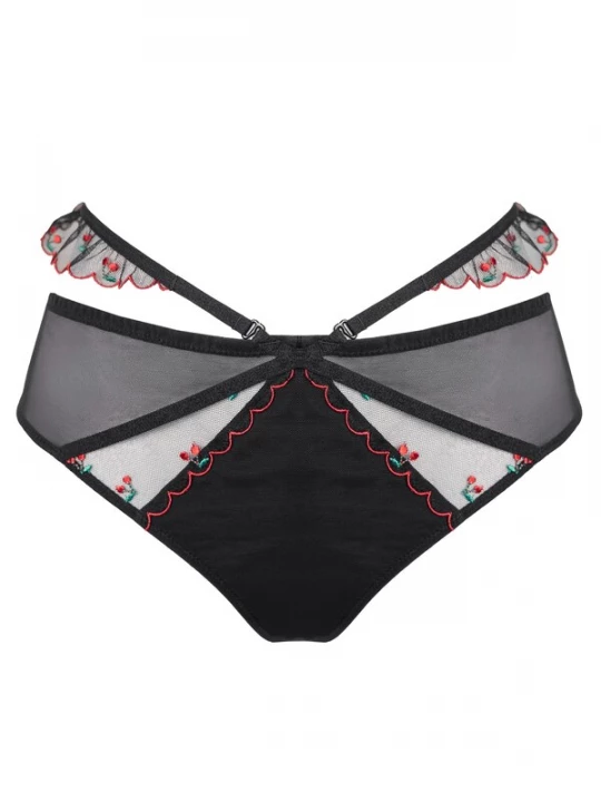 Obrázek produktu SugarShape Tanga 'BELLE' červená třešeň / černá