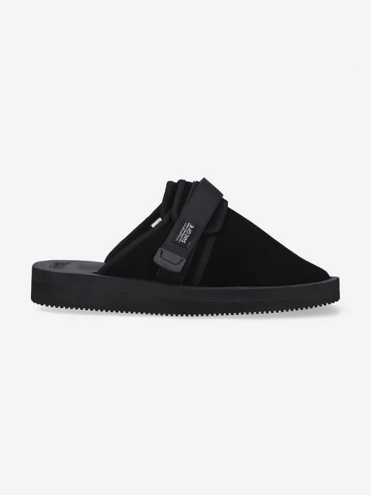 Obrázek produktu Suicoke Semišové pantofle Suicoke ZAVO-VS černá