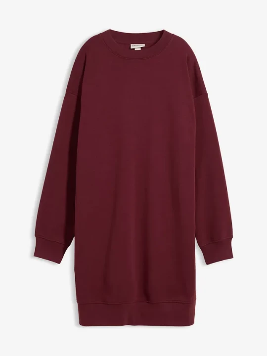 Obrázek produktu Sukienka dresowa oversized BonPrix czerwony