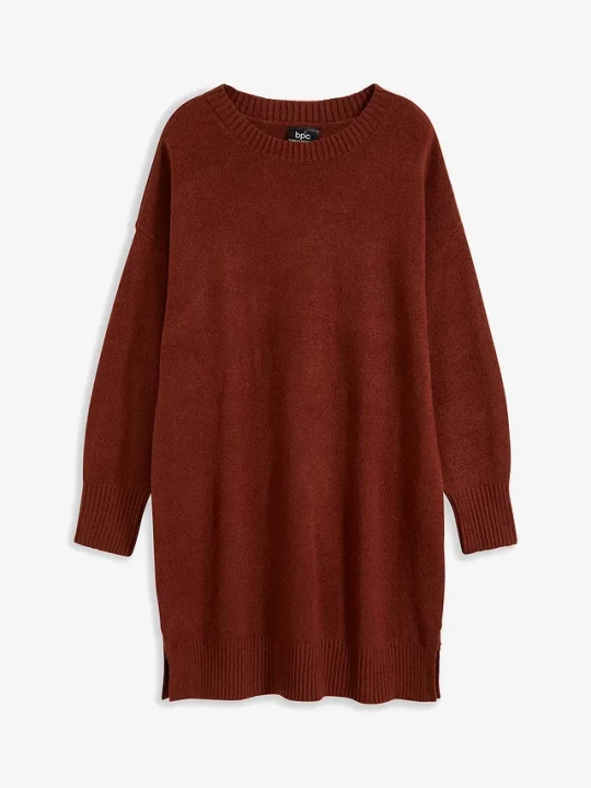 Obrázek produktu Sukienka dzianinowa oversize BonPrix brązowy