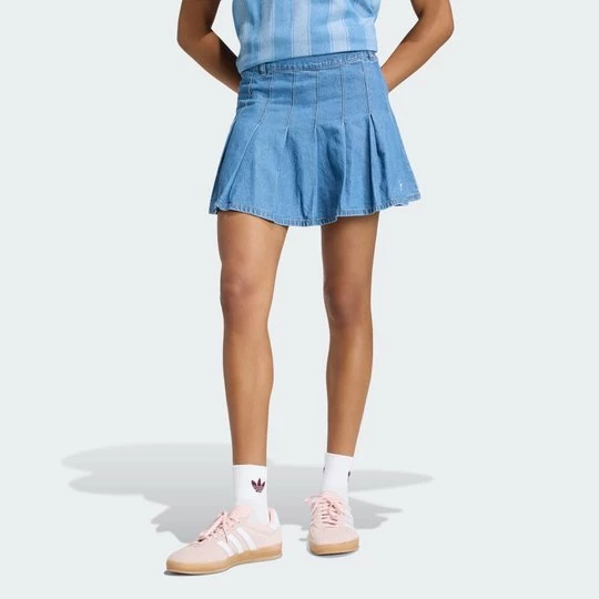 Obrázek produktu SUKNĚ DENIM PLEATED Adidas Indigo Denim