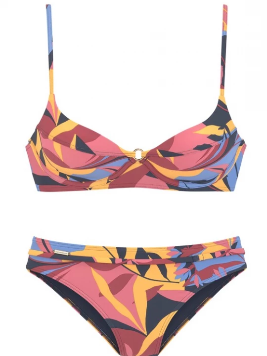 Obrázek produktu SUNSEEKER Bikiny  marine modrá / kouřově modrá / šafrán / malinová / růže