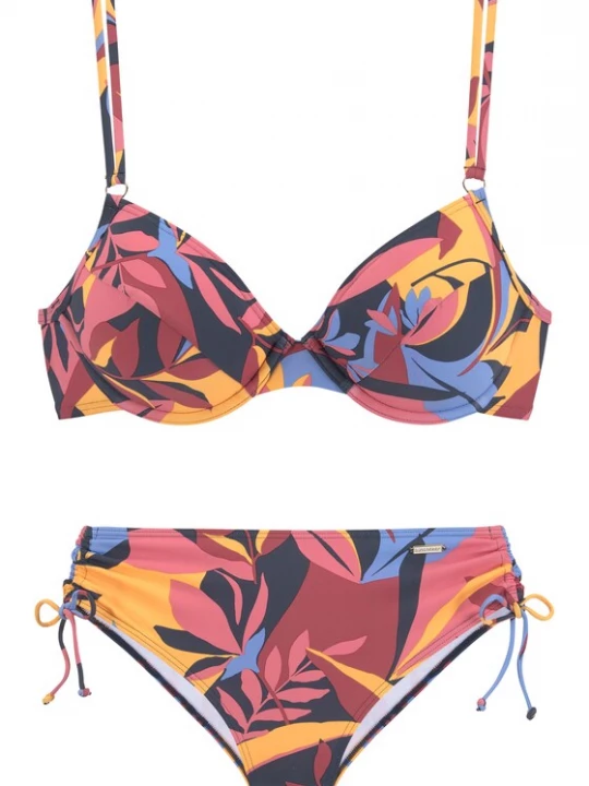 Obrázek produktu SUNSEEKER Bikiny  modrá / limone / pitaya / starorůžová