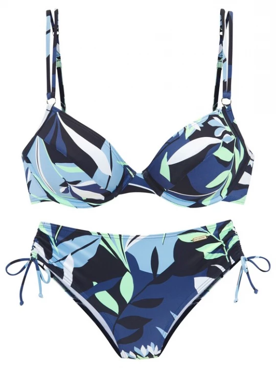 Obrázek produktu SUNSEEKER Bikiny námořnická modř / světlemodrá / pastelově zelená / bílá