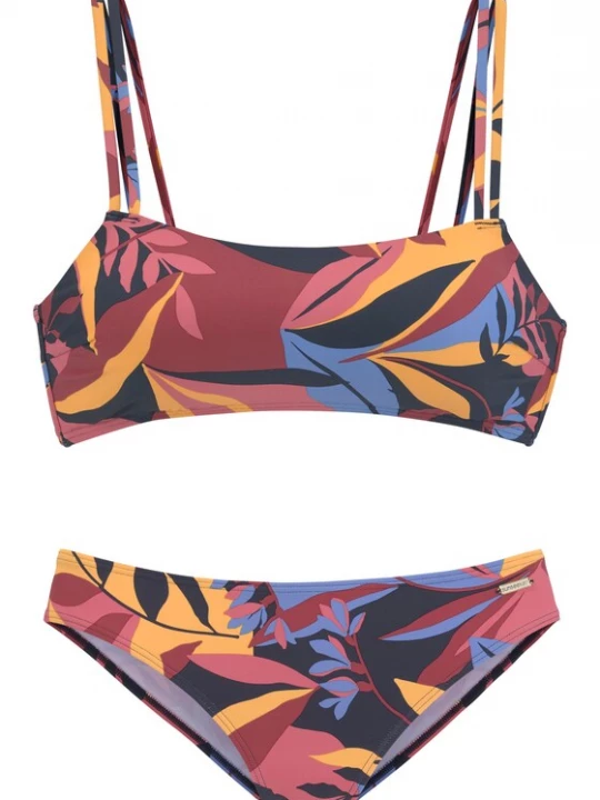 Obrázek produktu SUNSEEKER Bikiny  tmavě modrá / tmavě žlutá / karmínově červené / černá