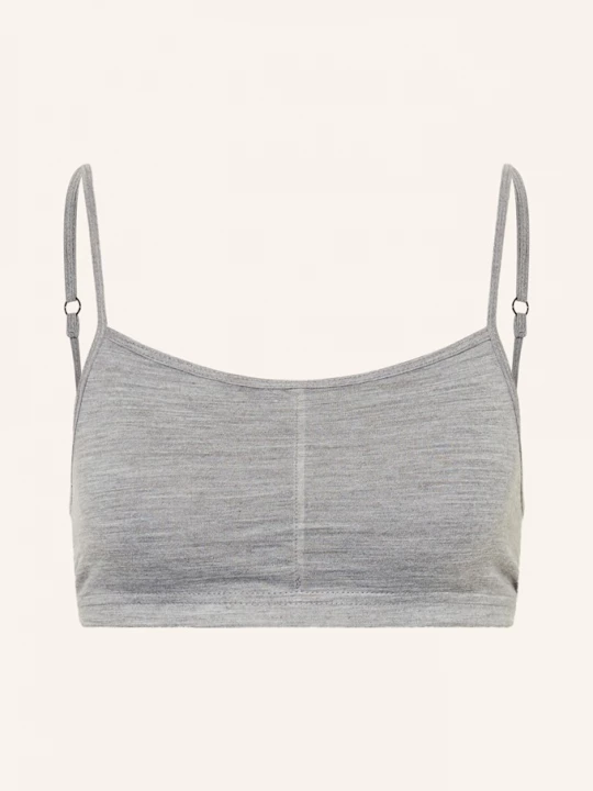 Obrázek produktu Super.Natural Funkční Bustier Podprsenka Cosy Bra S Příměsí Merino Vlny šedá