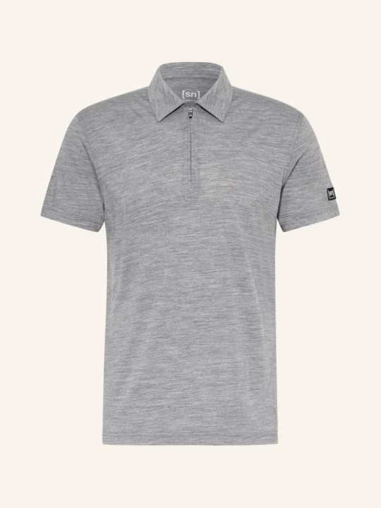 Obrázek produktu Super.Natural Funkční Polokošile S Merino Vlnou šedá