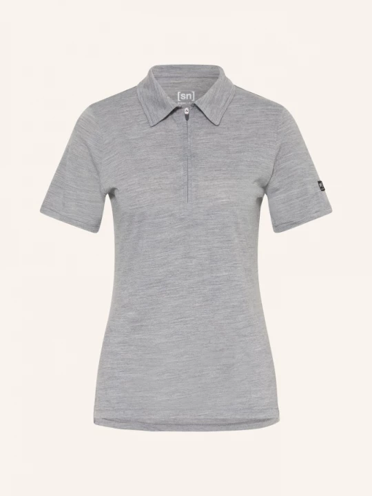 Obrázek produktu Super.Natural Funkční Polokošile S Merino Vlnou šedá