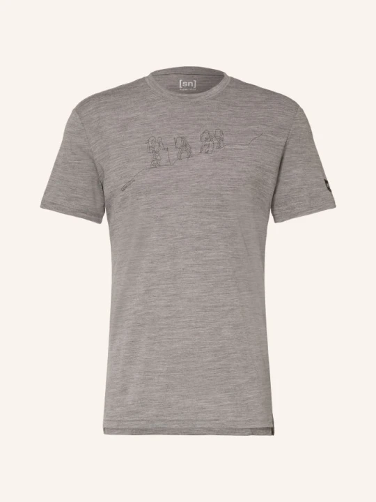 Obrázek produktu Super.Natural Funkční Tričko Hiking S Merino Vlnou šedá