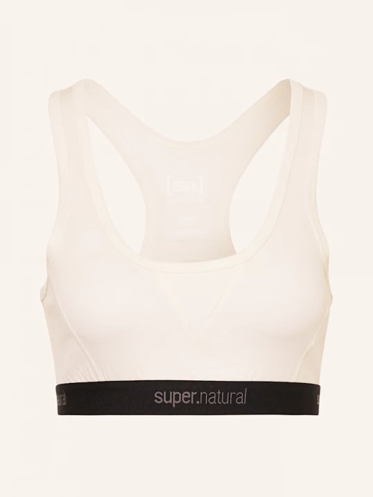 Obrázek produktu Super.Natural Sportovní Podprsenka tundra220 Semplice S Merino Vlnou režná