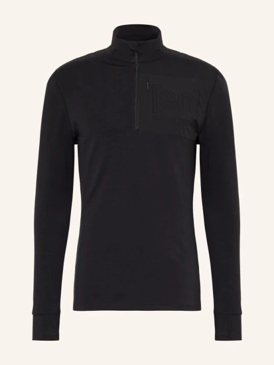 Obrázek produktu Super.Natural Střední Vrstva Shoulder Guard S Merino Vlnou černá