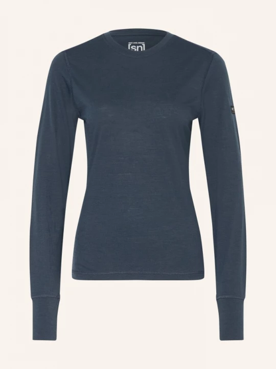 Obrázek produktu Super.Natural Tričko S Dlouhým Rukávem Tundra 175 Ls S Merino Vlnou tmavě modrá