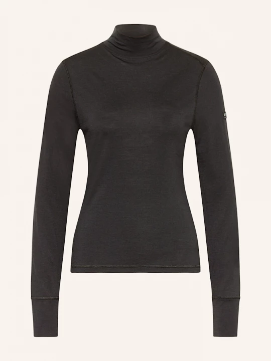Obrázek produktu Super.Natural Tričko S Dlouhým Rukávem Tundra 175 Turtleneck S Merino Vlnou černá