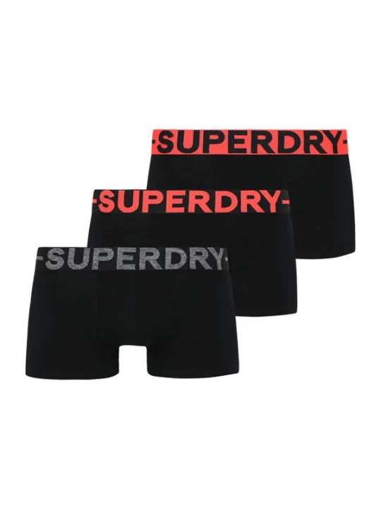 Obrázek produktu Superdry & Co Boxerky  šedý melír / červená / černá
