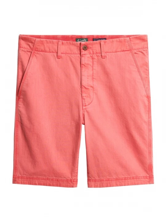 Obrázek produktu Superdry & Co Chino kalhoty korálová