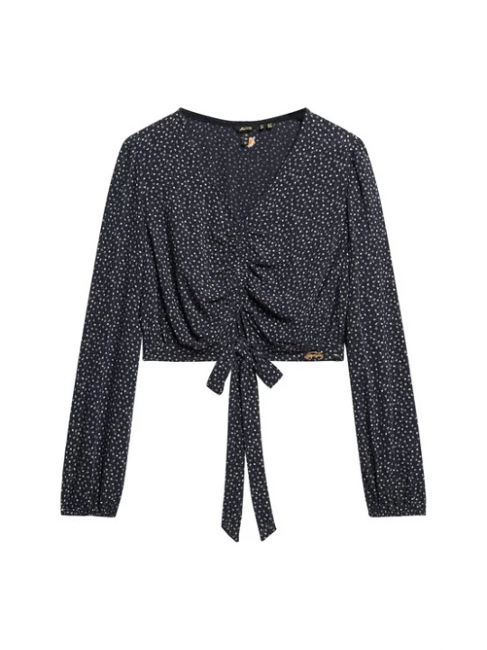 Obrázek produktu Superdry & Co Halenka 'Vintage'  námořnická modř / světle šedá