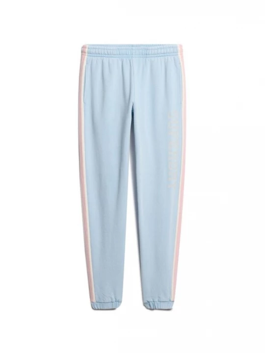 Obrázek produktu Superdry & Co Kalhoty světlemodrá / šedá / růžová / bílá