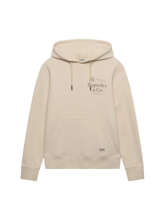 Obrázek produktu Superdry & Co Mikina '1954 Company' světle béžová / hnědá