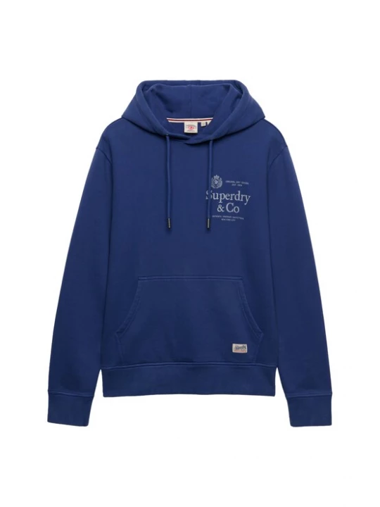 Obrázek produktu Superdry & Co Mikina '1954' kobaltová modř / světle šedá