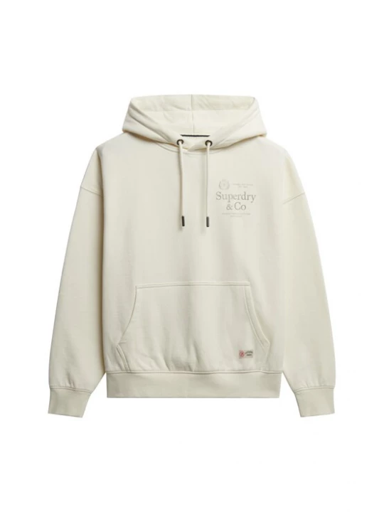 Obrázek produktu Superdry & Co Mikina 'LUXE' krémová / tmavě béžová